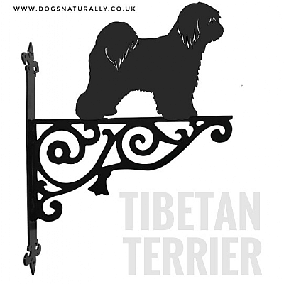 Tibetan Terrier Ornate Wall Bracket